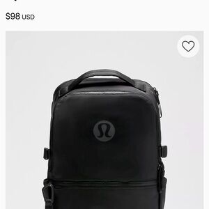 lululemon athletica Black Women's Backpack
